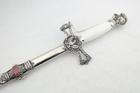 Knights of St John Silver and White Masons Sword