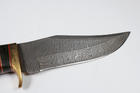 Small Damascus Knife with layered handle