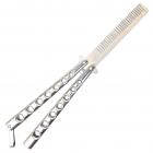Silver Balisong Comb