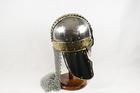 Viking Anglo Saxon Helmet with Chainmail