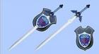 Blue Sword and Shield